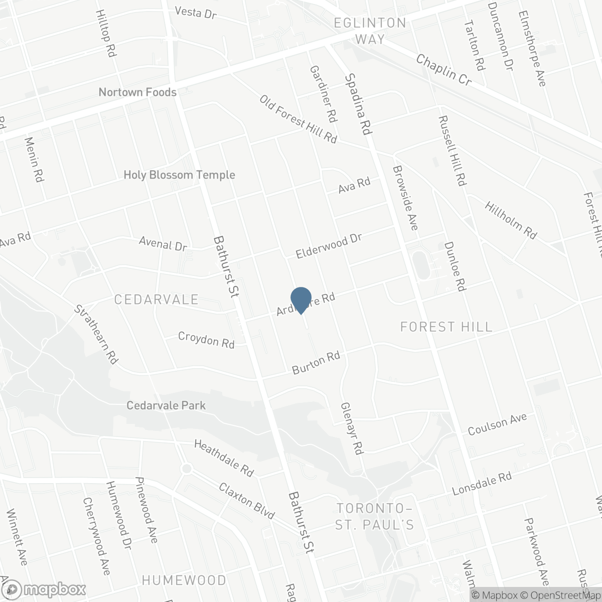201 ROSEMARY ROAD, Toronto, Ontario M5P 3E2